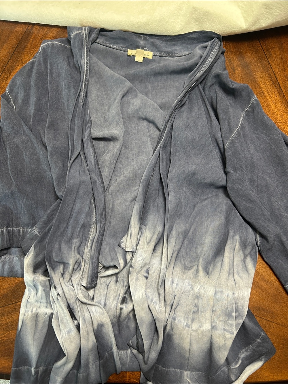 cloth & stone Blue Ombre Tie-Dye Tunic